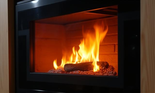 Cheminée écologique combustion propre